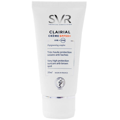 Svr Clairial SPF50+ Creme - Lekeli Ciltler İçin Koruyucu Krem 50ml Svr Clairial SPF50+ Creme - Lekeli Ciltler İçin Koruyucu Krem 50ml