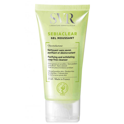 SVR Sebiaclear Gel Moussant - Yağlı Ciltler İçin Temizleyici Jel 50ml SVR Sebiaclear Gel Moussant - Yağlı Ciltler İçin Temizleyici Jel 50ml