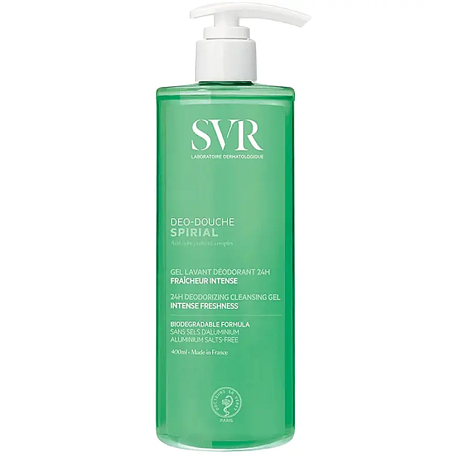 SVR Spirial Déo - Douche 24H – Deodorant Etkili Duş Jeli 400ml - 1