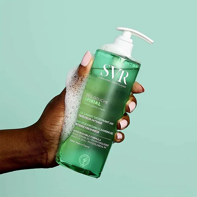 SVR Spirial Déo - Douche 24H – Deodorant Etkili Duş Jeli 400ml - 2