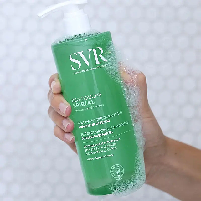 SVR Spirial Déo - Douche 24H – Deodorant Etkili Duş Jeli 400ml - 3
