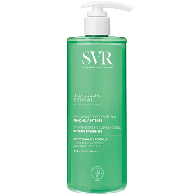 SVR Spirial Déo-Douche 24H – Deodorant Etkili Duş Jeli 400ml - 1
