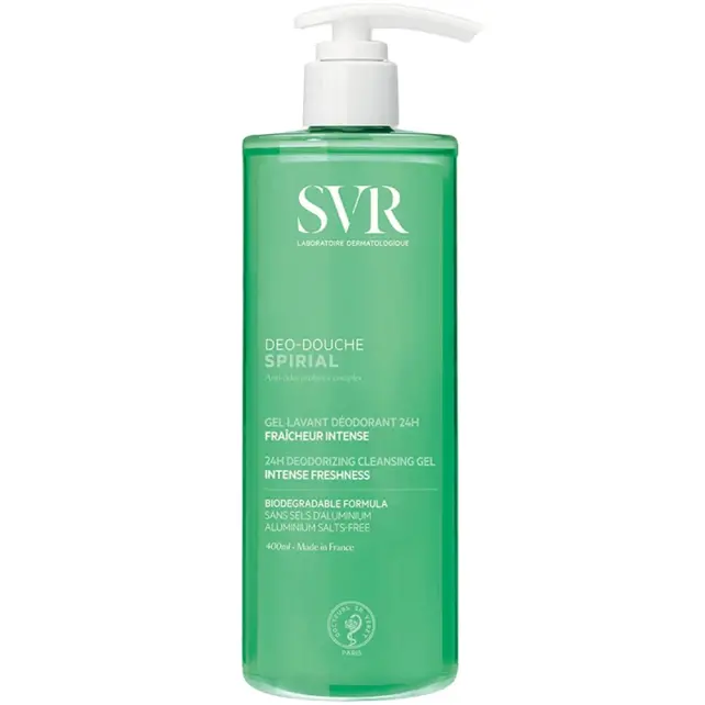 SVR Spirial Déo-Douche 24H – Deodorant Etkili Duş Jeli 400ml - 1
