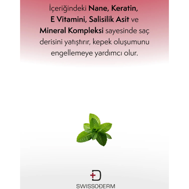 Swissoderm Anti Flake Shampoo - Kepek Karşıtı Şampuan 300ml - 3