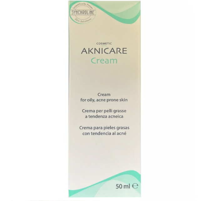 Synchroline Aknicare Cream - Akneli Ciltler için Bakım Kremi 50ml - 1