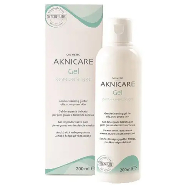 Synchroline Aknicare Gentle Cleansing Gel - Akneli Ciltler için Temizleme Jeli 200ml - 1