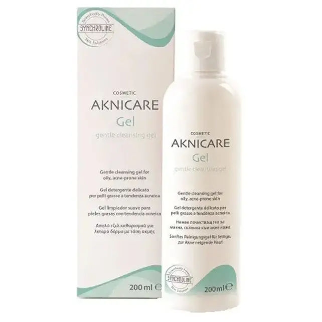 Synchroline Aknicare Gentle Cleansing Gel - Akneli Ciltler için Temizleme Jeli 200ml - 1