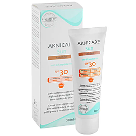 Synchroline Aknicare Sun Tinted SPF 30 - Renkli Güneş Kremi 50ml - Synchroline