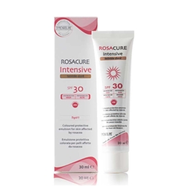 Synchroline Rosacure Intensive SPF30 Tinted - Hassas Ciltler için Renkli Koruyucu Dore 30ml - Synchroline