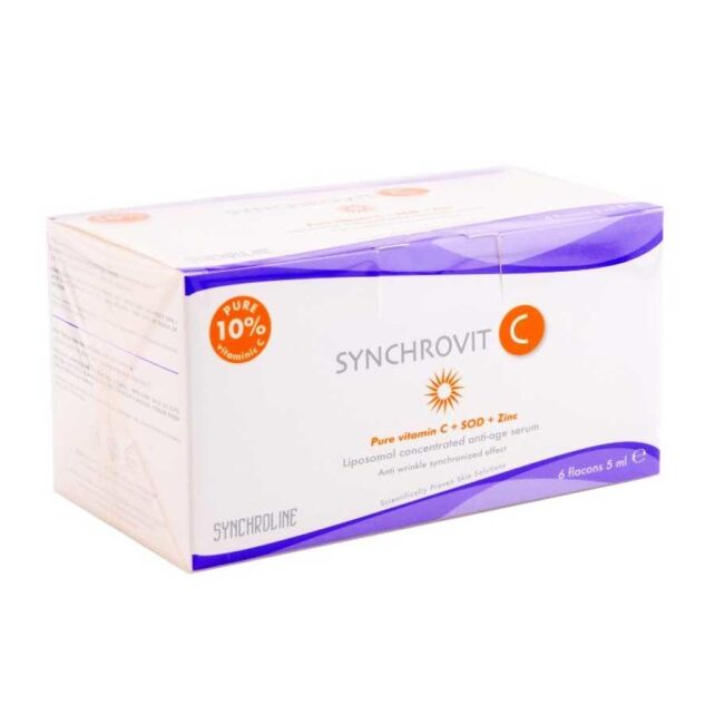 Synchroline Synchrovit C - Anti Aging Serum 6x5ml Synchroline Synchrovit C - Anti Aging Serum 6x5ml