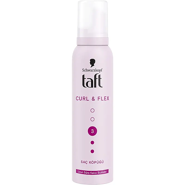 Taft Curl Flex Saç Köpüğü 150ml - 1