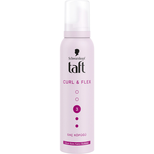 Taft Curl Flex Saç Köpüğü 150ml - 1