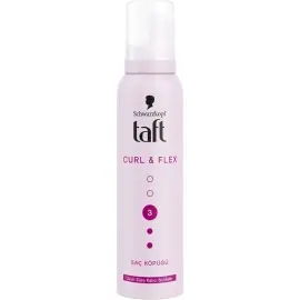 Taft Curl Flex Saç Köpüğü 150ml - 1