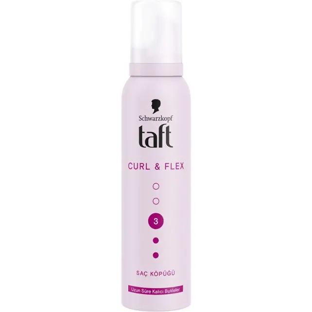 Taft Curl Flex Saç Köpüğü 150ml - 1