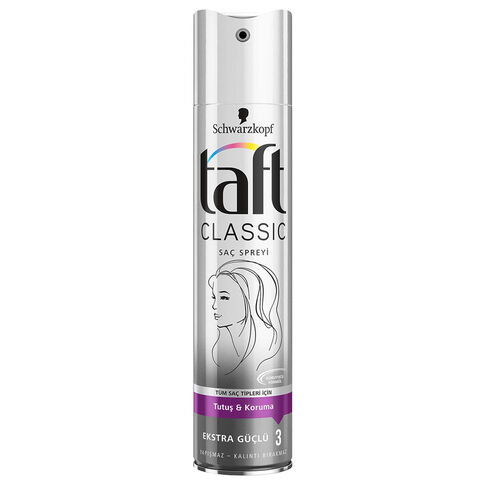 Taft Classic Ekstra Güçlü Saç Spreyi 250ml Taft Classic Ekstra Güçlü Saç Spreyi 250ml