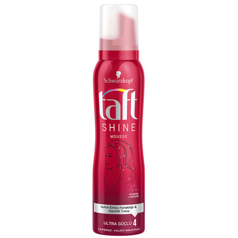Taft Glanz Shine Işıltılı Saç Köpüğü 150ml Taft Glanz Shine Işıltılı Saç Köpüğü 150ml