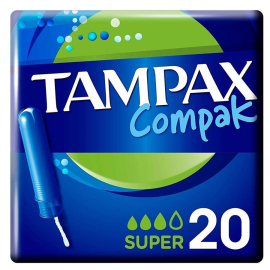 Tampax Compak Super Tampon 20 Adet - TAMPAX