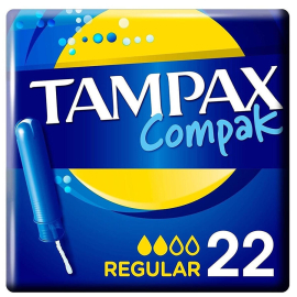 Tampax Komak Regular Tampon 22 Adet - TAMPAX