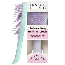 Tangle Teezer Ultimate Detangler Mini Mint Wisteria Leaf - Saç Fırçası - Tangle Teezer