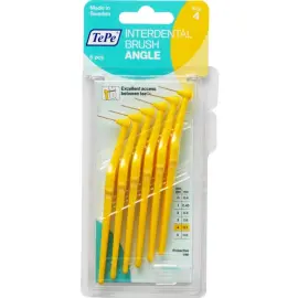 Tepe Angle Saplı Arayüz Fırçası 0.7 Mm Sarı - Tepe