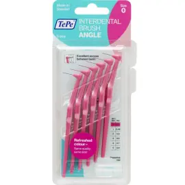 Tepe Angle Saplı Arayüz Fırçası 0.4 mm Pembe - Tepe