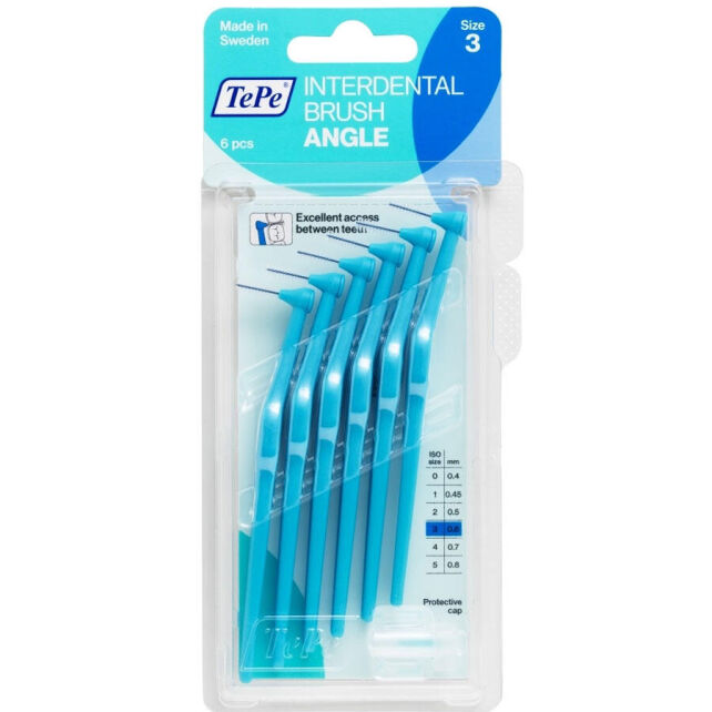 Tepe Angle Saplı Arayüz Fırçası 0.6 mm Mavi Tepe Angle Saplı Arayüz Fırçası 0.6 mm Mavi
