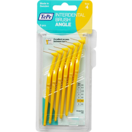 Tepe Angle Saplı Arayüz Fırçası 0.7 mm Sarı - Tepe