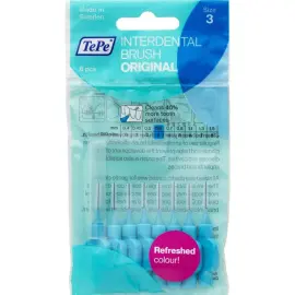 Tepe Arayüz Fırçası 0.6 mm Mavi - Tepe