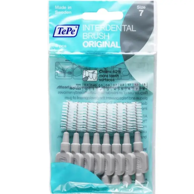 Tepe Arayüz Fırçası 1.3 Mm Gri 8 Adet - 1