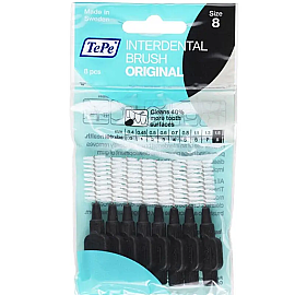 Tepe Arayüz Fırçası 1.5 Mm Siyah 8 Adet - Tepe