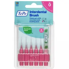 Tepe Blister Arayüz Fırçası 0.4 mm Pembe 6'lı - Tepe
