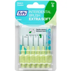Tepe Blister Extra Arayüz Fırçası 0.8 mm Yeşil 6'lı - Tepe