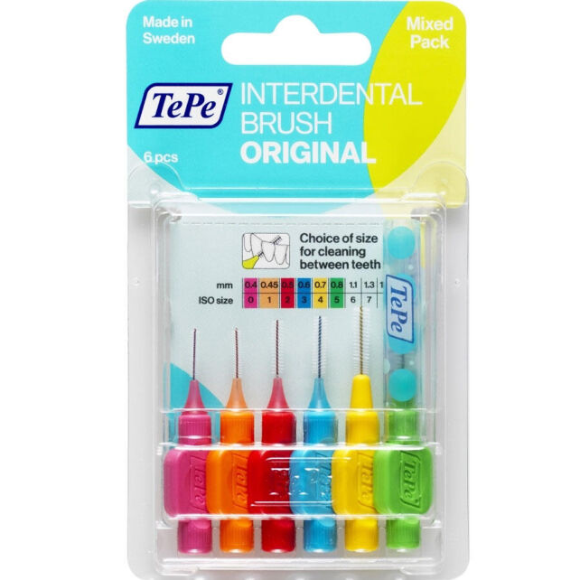 Tepe Blister Original Arayüz Fırçası Set 6'lı Tepe Blister Original Arayüz Fırçası Set 6'lı