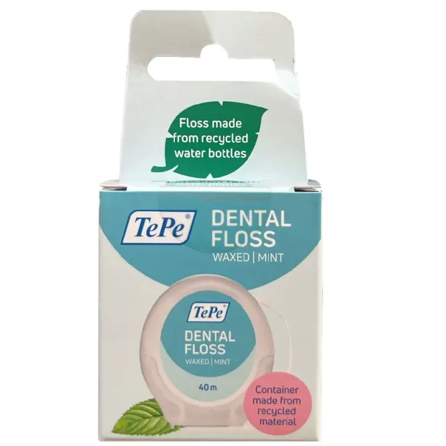 Tepe Dental Tape Waxed Mint - Mumlu Diş İpi 40m - 1