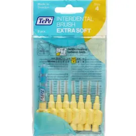 Tepe Extra Soft Arayüz Fırçası 0.7 Mm Sarı 8 Adet - Tepe
