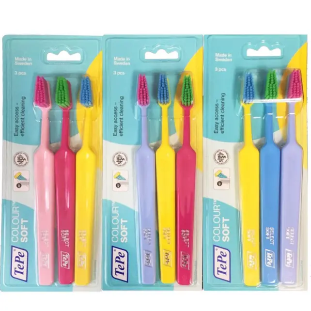 Tepe Select Colour Soft Diş Fırçası 3'lü - 1