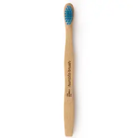 The Humble Co. %100 Doğal Bambu Kids Çocuklar için Diş Fırçası Ekstra Yumuşak - Mavi - 3