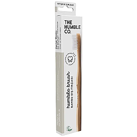 The Humble Co. %100 Doğal Bambu Yetişkin İçin Diş Fırçası Soft - Beyaz - 2