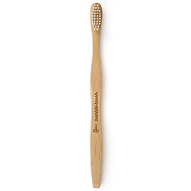 The Humble Co. %100 Doğal Bambu Yetişkin İçin Diş Fırçası Soft - Beyaz - 4