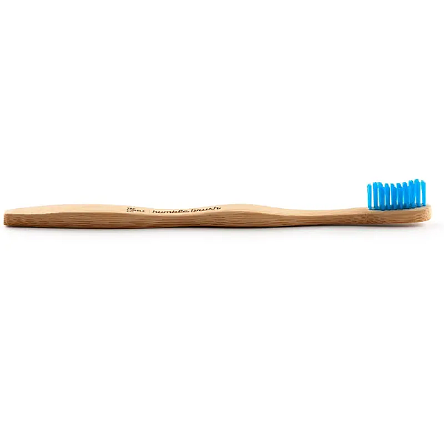 The Humble Co. %100 Doğal Bambu Yetişkin İçin Diş Fırçası Soft - Mavi - 4