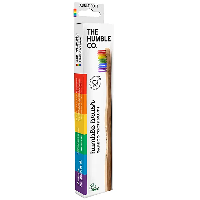 The Humble Co. Adult Soft Proud Diş Fırçası - Gökkuşağı - 1
