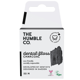 The Humble Co. Dental Floss - Organik Diş İpi 50 M Charcoal - THE HUMBLE CO.