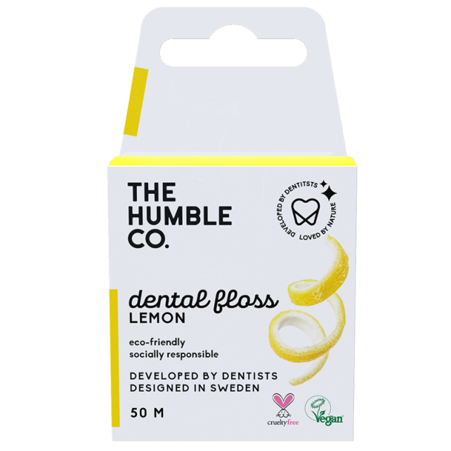 The Humble Co. Dental Floss - Organik Diş İpi 50 M Lemon - 1