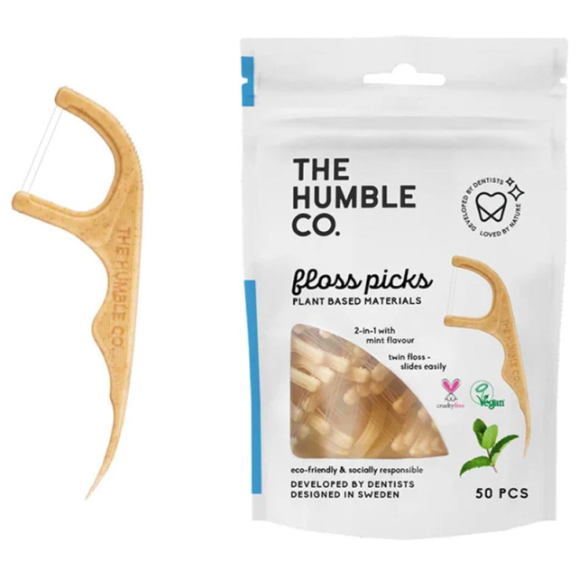 The Humble Co. Floss Picks Nane - Kürdanlı Diş İpi - 2
