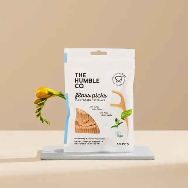 The Humble Co. Floss Picks Nane - Kürdanlı Diş İpi - 4