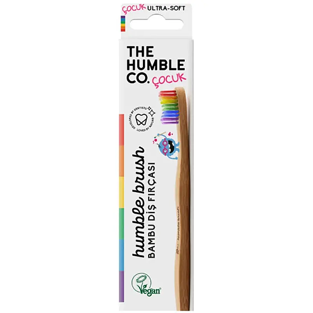 The Humble Co. Kids Ultra Soft Diş Fırçası - Gökkuşağı - 1