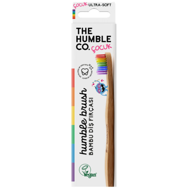 The Humble Co. Kids Ultra Soft Diş Fırçası - Gökkuşağı - 1