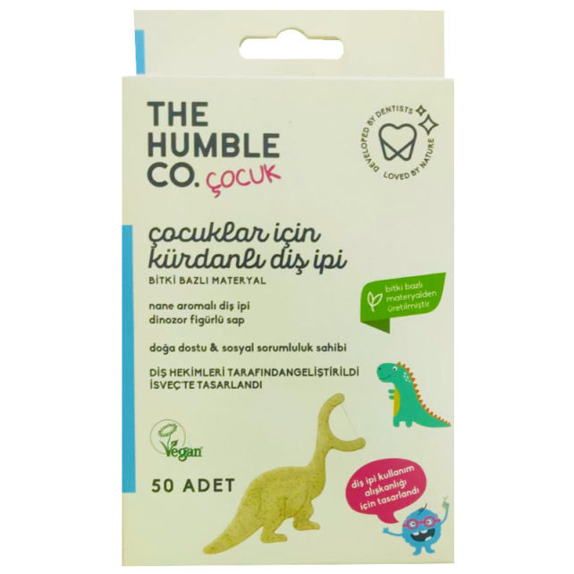 The Humble Co - Kürdanlı Diş İpi 50 Adet - 1