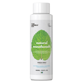 The Humble Co. Natural Mouthwash Fresh Mint - Ağız Bakım Suyu Nane 500ml - THE HUMBLE CO.