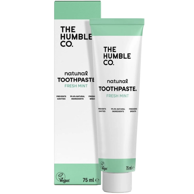 The Humble Co. Natural Toothpaste Fresh Mint Diş Macunu - Nane 75ml - 1